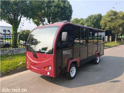  定制电动空调观光车